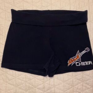 Rockstar Cheer Rhinestone shorts